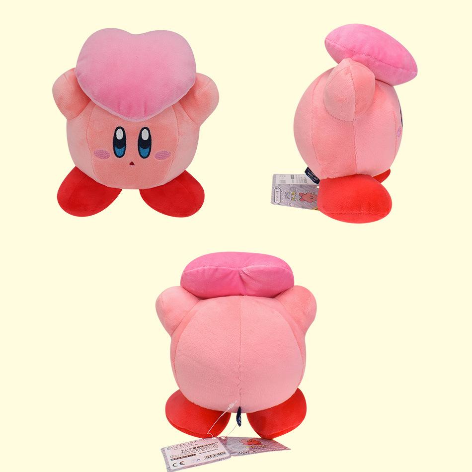 Poupée en Peluche Star Kirby Anime Kirby Rose Cœur Kirby Jouet en Peluche Noël Anniversaire Excellent Cadeau Pour Enfants