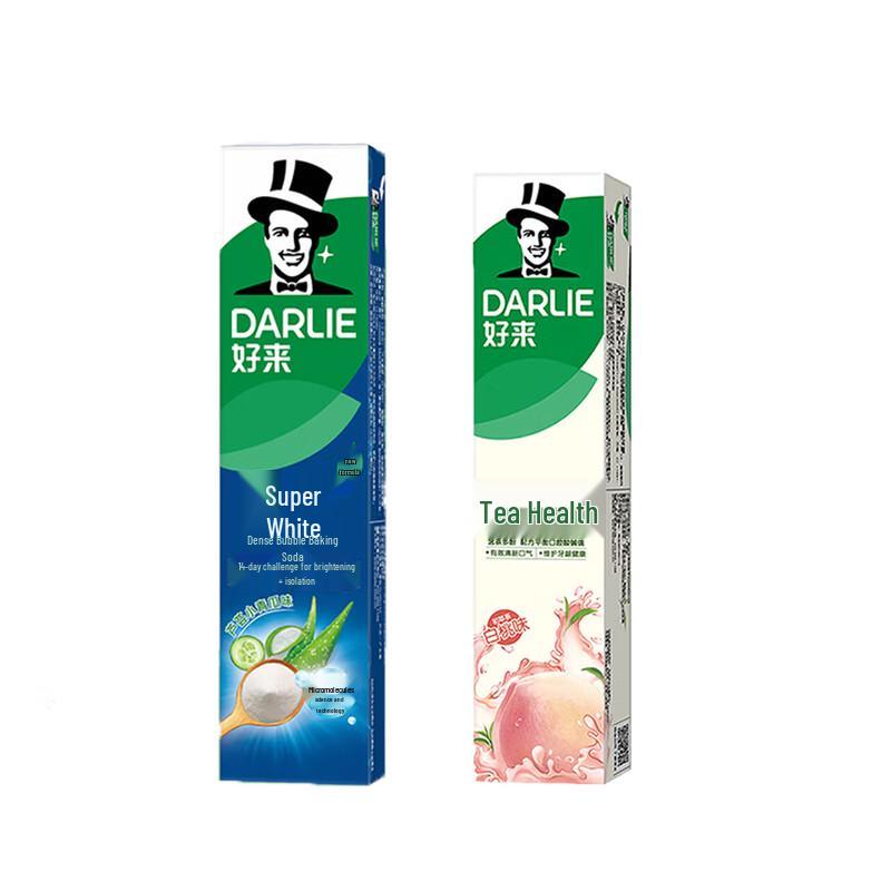 Darlie Aloe Cucumber & Peach Tea Toothpaste Set