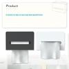 Multifunction Punch-free Magnetic Home Tissue Box Carbon Steel Tissue Storage Box