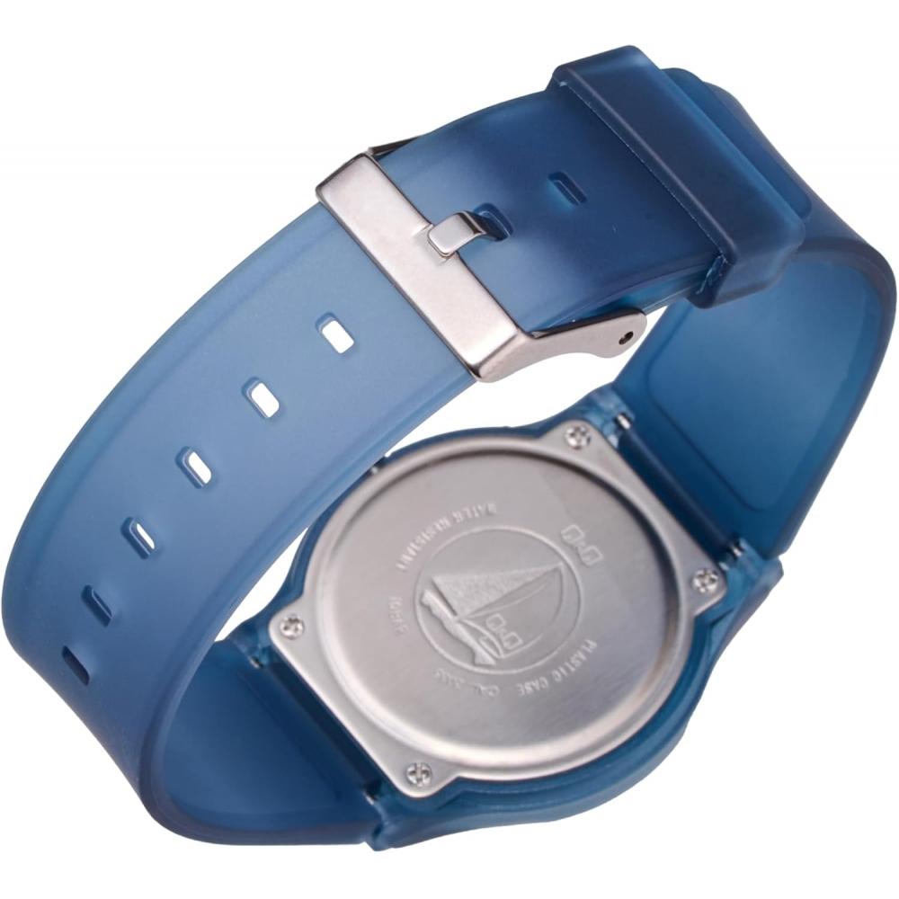 Citizen Analog Watch 10 Atm Water Resistant Polyurethane Band Navy Skeleton V06a