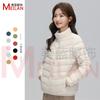 Down Women's Stand-Up Collar Down Jacket Women's Light Short Large Size Lightweight Jacket Down Jacket Batch