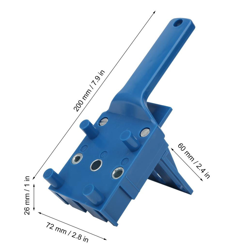 41PcsCelsiusSet Carpentry Wood Drilling   Tool   Straight Drill Hole Locator Woodworking Supply