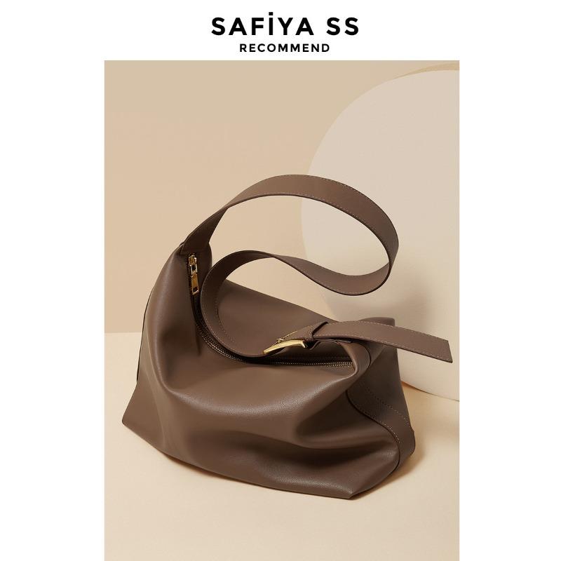 Taška z pravej kože Mäkká kožená dámska taška Veľkokapacitná kožená taška cez rameno Tote taška Jednoduchá crossbody taška