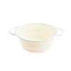 High-Temperature Resistant Silicone Foldable Kitchen Draining Basket for Washing Fruits and Vegetables
