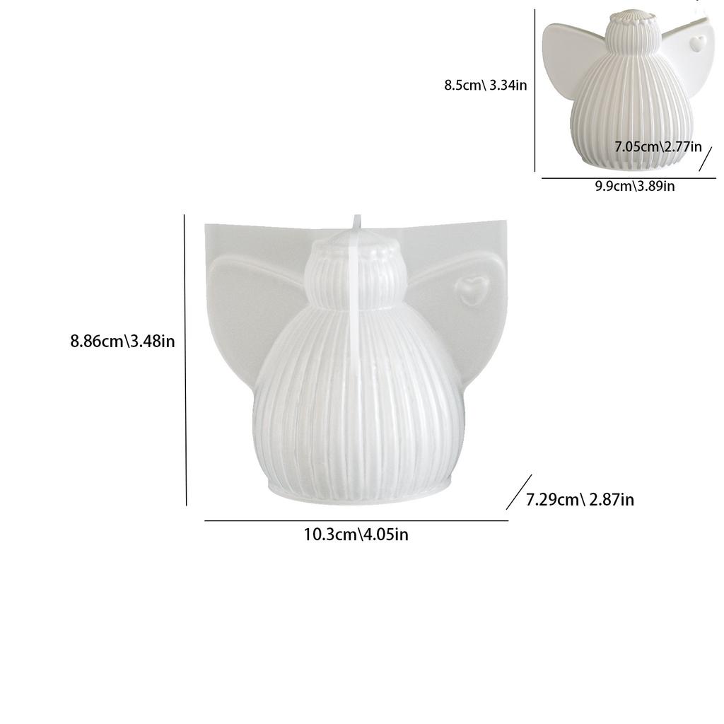 Scented Candle Mold Unique Chubby Angel Candle Mold Angel Silicone Mold Food Grade For Resin Crafts Candle Making Gift Making