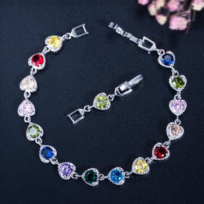 Women'S Hand Jewelry Water Drop Zircon Bracelet