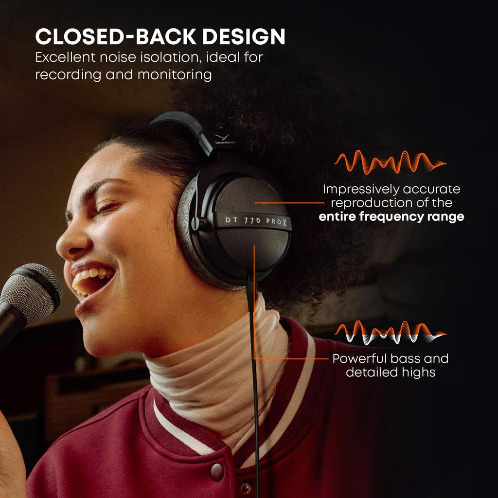 Beyerdynamic DT 770 PRO X 48OHM Closed-back Monitor Headphones