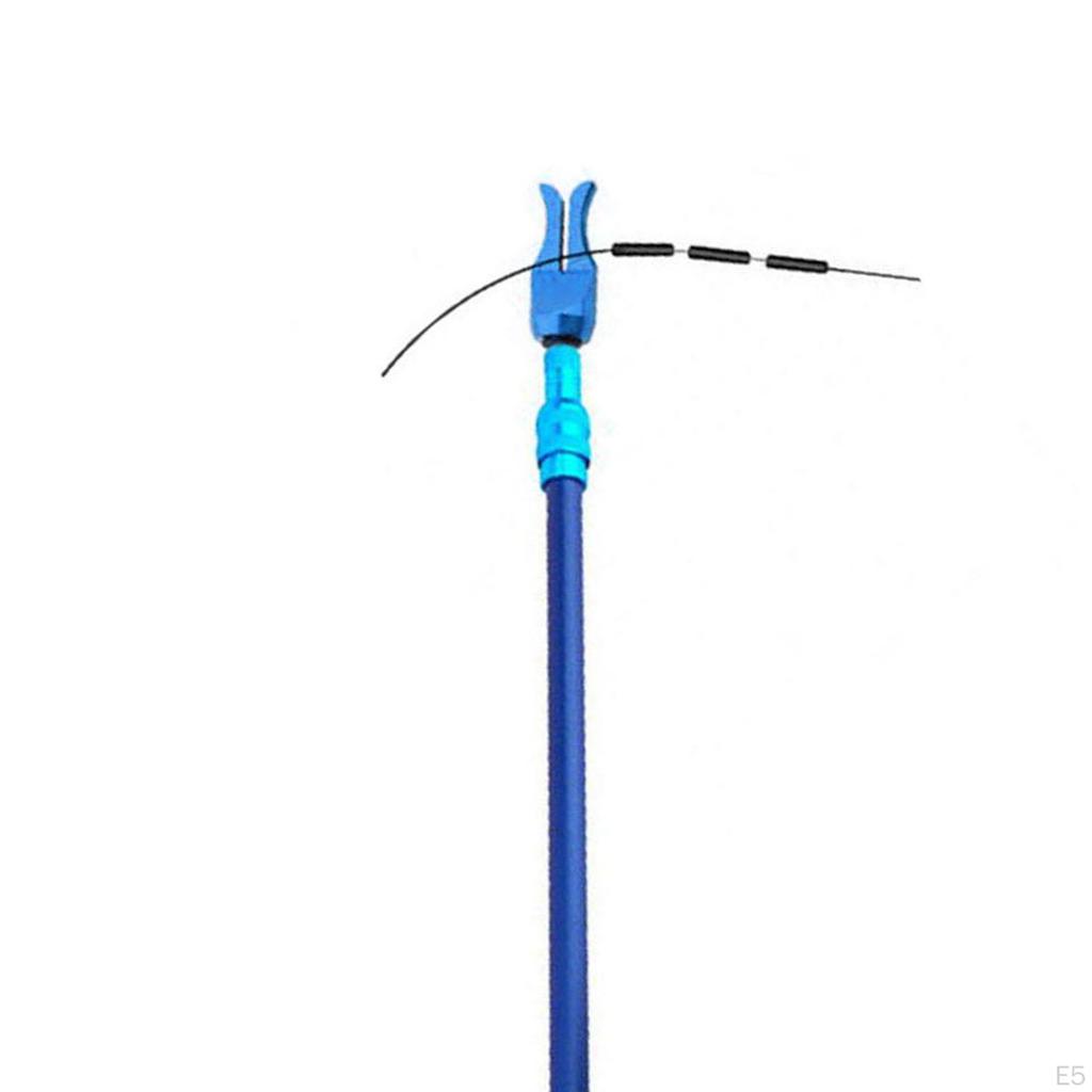 Lightweight Telescopic Fishing Rod Portable Pole Throwing Device Thrower for