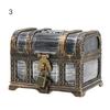 Treasure Box Toy High Simulation Light Weight Plastic Fashion Transparent Pirate Kit for Gift