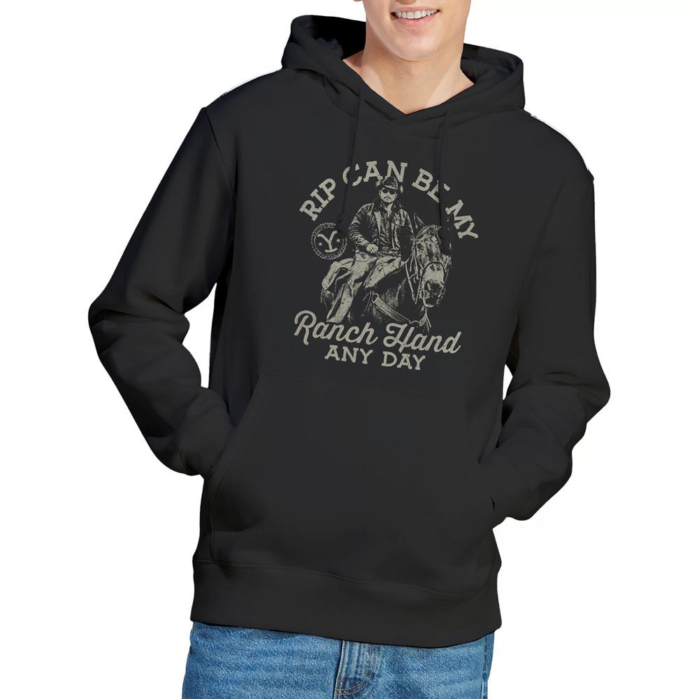 Yellowstone Mens Rip Can Be My Ranch Hand Hoodie