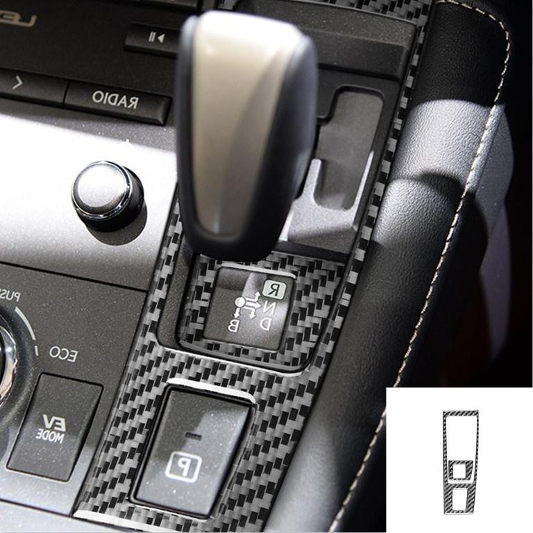 Ανθρακονήματα Για Lexus CT 2011-2017 Πίνακας Ελέγχου CD Κλιματισμού Πίνακας Ταχυτήτων Πίνακας Αέρα Αυτοκόλλητα αυτοκινήτου κάλυμμα Αυτοκίνητο