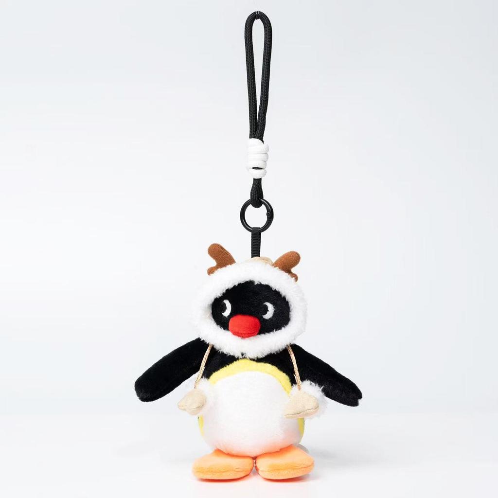 Youmai Penguin Sitting Pose Plush Toy Pinga Doll Ornament for Claw Machines