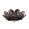 Metal  Incense Burner Stick Holder Buddhism Lotus Line Incense Plate Sandalwood Coil Base Temples Yoga Studios Home Decoration