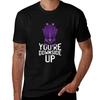 Bat Downside Up T-Shirt T Shirt Man Casual Black Cotton T-shirt Plain for Man Package T-Shirt