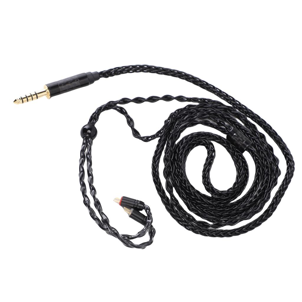 Cable Fit for KZ ZST AS10 ZSR Earphone 4.4mm Balanced Male To 2 Pin 0.78mm 16 Core Silver Plated OFC