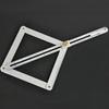 High Accuracy Stainless Steel Protractor Angle Finder Tool for Woodworking Miter Measuring Ruler Foldable Corner Gauge Angle