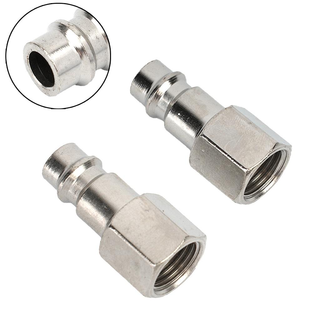 New Practical Quick Release Fittings Euro Male Accessories Air Line Compressor Coupler High Strength Silver Tools