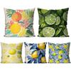 Lemon Pillow Case Square Pillow Bedroom Sofa Leisure Comfort Cushion Car Living Room Home Decoration 40X40