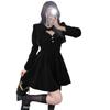 New Year's Christmas Fashion Set Autumn and Winter 2026 New Temperament Design Shawl Suspender Dress Two-piece Set