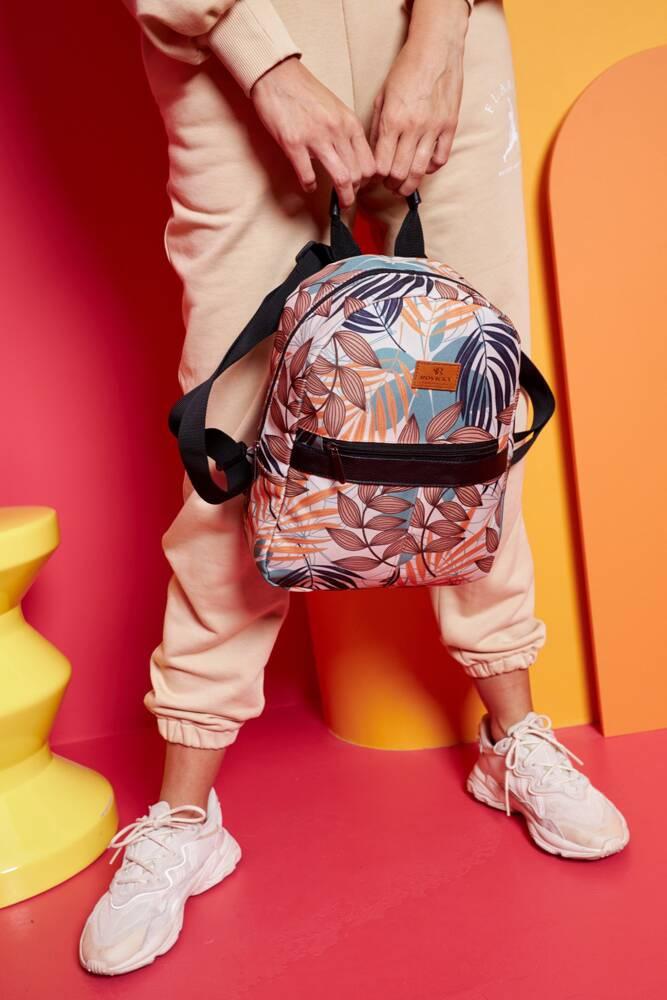 Gemusterter, urbaner Damenrucksack - Rovicky