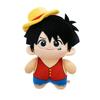 20cm One Piece Anime Figure Ace Zoro Sanji Luffy Dress-up COS Cute Doll Toys Collectible Birthday Gift