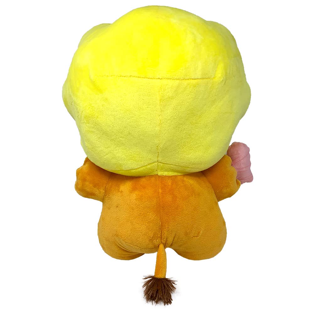 Tabekko Animals Lion Strawberry Biscuit Big Plush Toy Official Merchandise Approx. 35 X 33cm