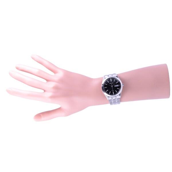 Seiko SBPX083 menn (SPIRIT Solar Herre) Rundklokke Sølv Rustfri Analog