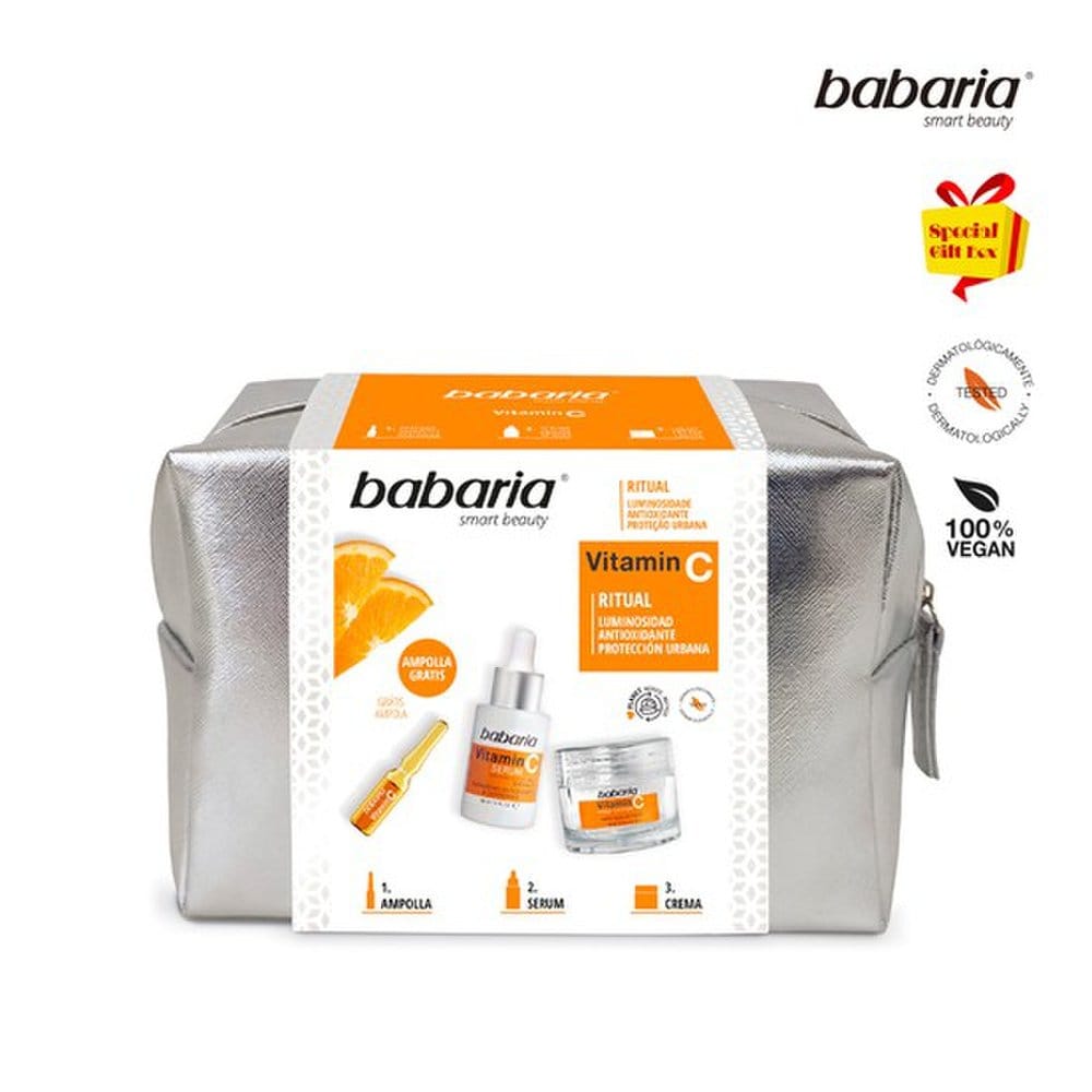 

Babaria Vitamin C 3 types pouch set Cream 50ml Serum 30ml Ampoule 2mlx1