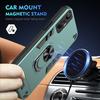 Shockproof Hard Armor Cover Case For Infinix Hot 11S 20I 20S Hot 30 Play 30I Hot 50 50I Car Magnetic Ring Holder Cover