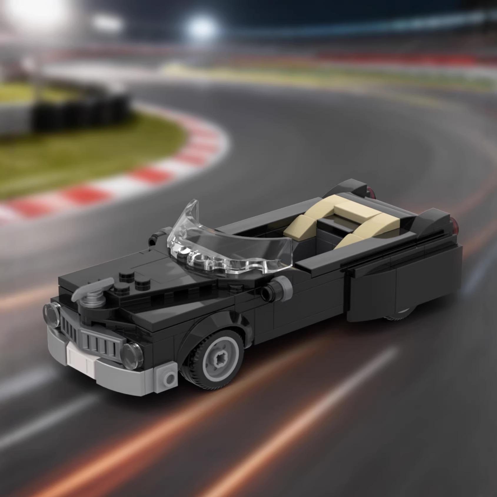 MOC-93121 Small Building Blocks Educational Car Toy Ornament for Kids