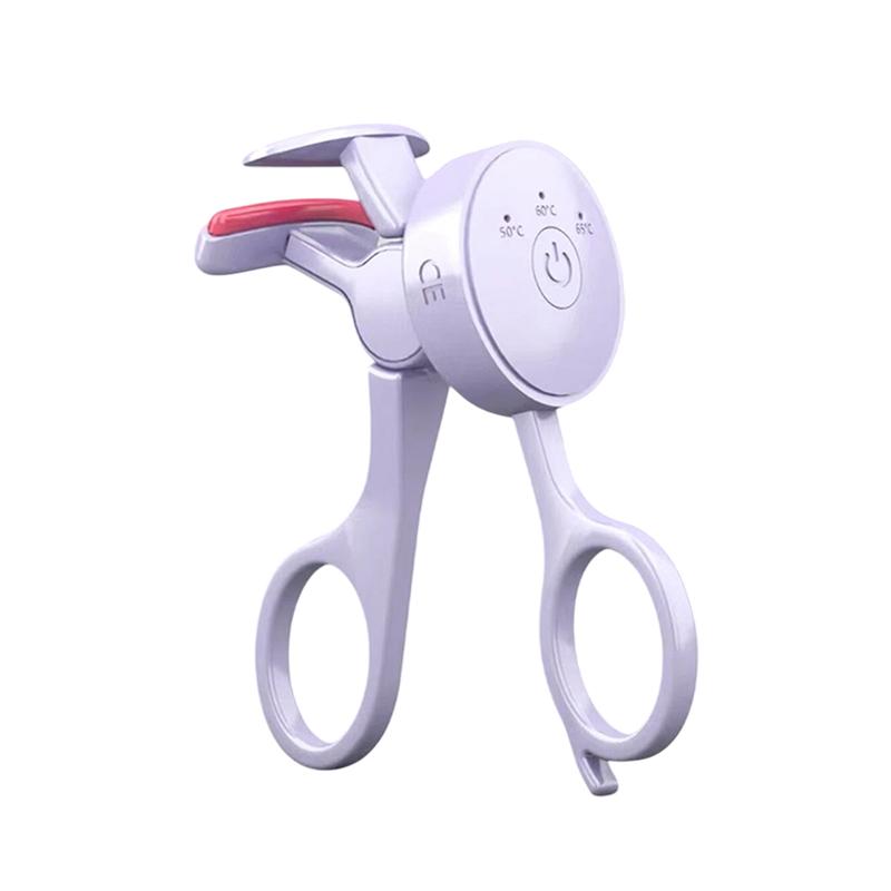 Portable Electric Heated Eyelash Curler Usb Rechargeable Heated Lash Curler For Women Long Lasting Anti-Scald Finalize Eyelash