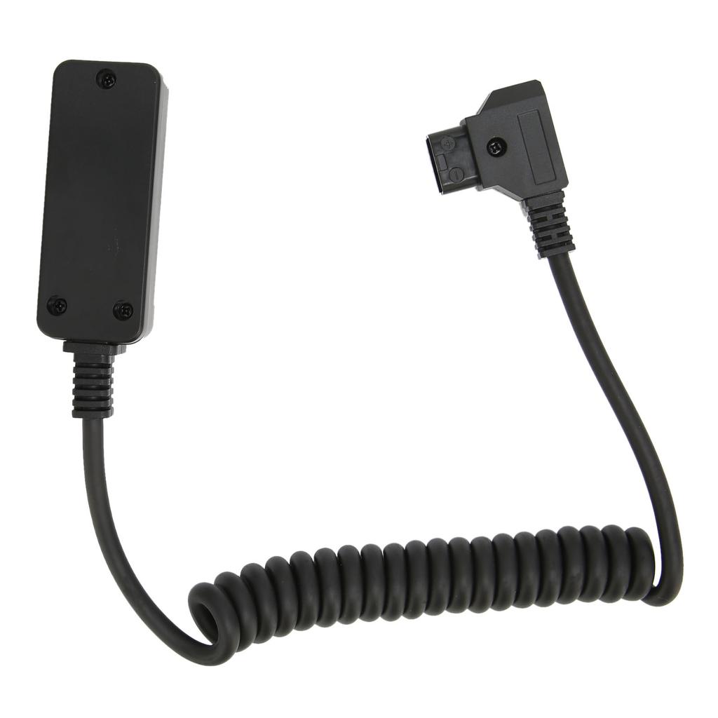 D Tap Male to 4 Port Dtap Female Splitter Power Cable Black D Tap Spring Cable Adapter for ARRI RED Cameras
