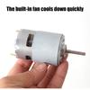 755 Micro Direct Current Motor High Efficiency Copper Core For Lawn Mowers Brush Cutters Quiet Operation