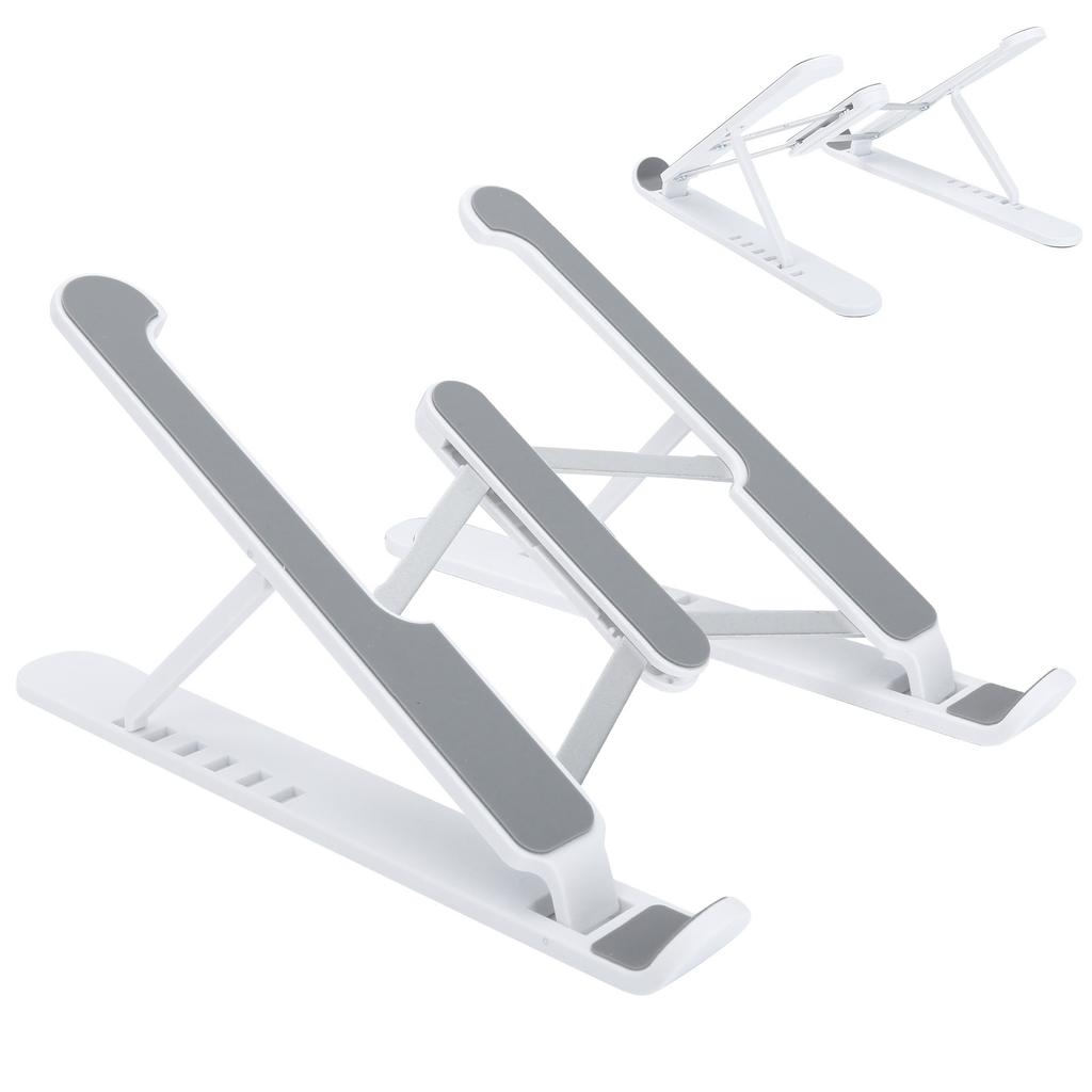 Notebook Stand MultiPosition Foldable Bracket 1117in Laptop Cooling Support Base Lift Riser(White )