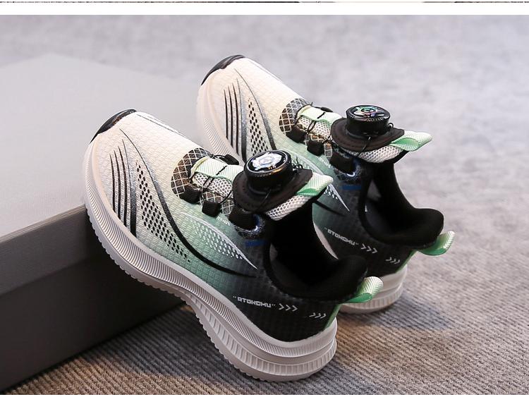 2026 Spring/Autumn Boys Lightweight Breathable Non-Slip Running Shoes - Medium to Large Sizes