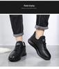 Men's Old Beijing Velvet Lined Winter Shoes - Soft Sole, Warm, Ideal for Middle-Aged & Elderly Walking