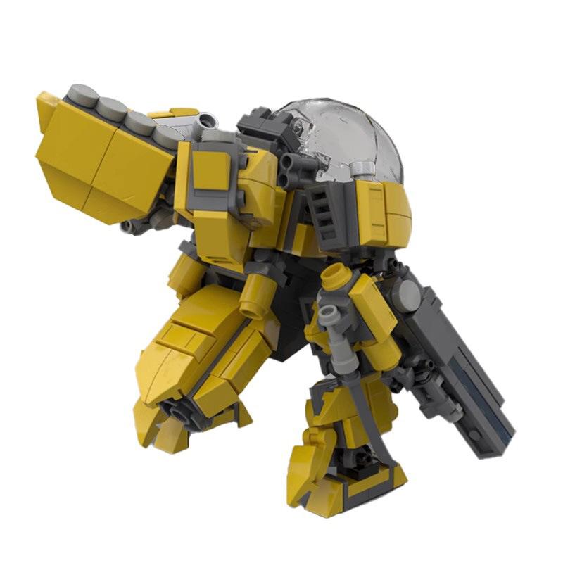 Building Block Is Compatible With Af-05 War Mecha, Building Block Toy Model Small Ornament Puzzle Children