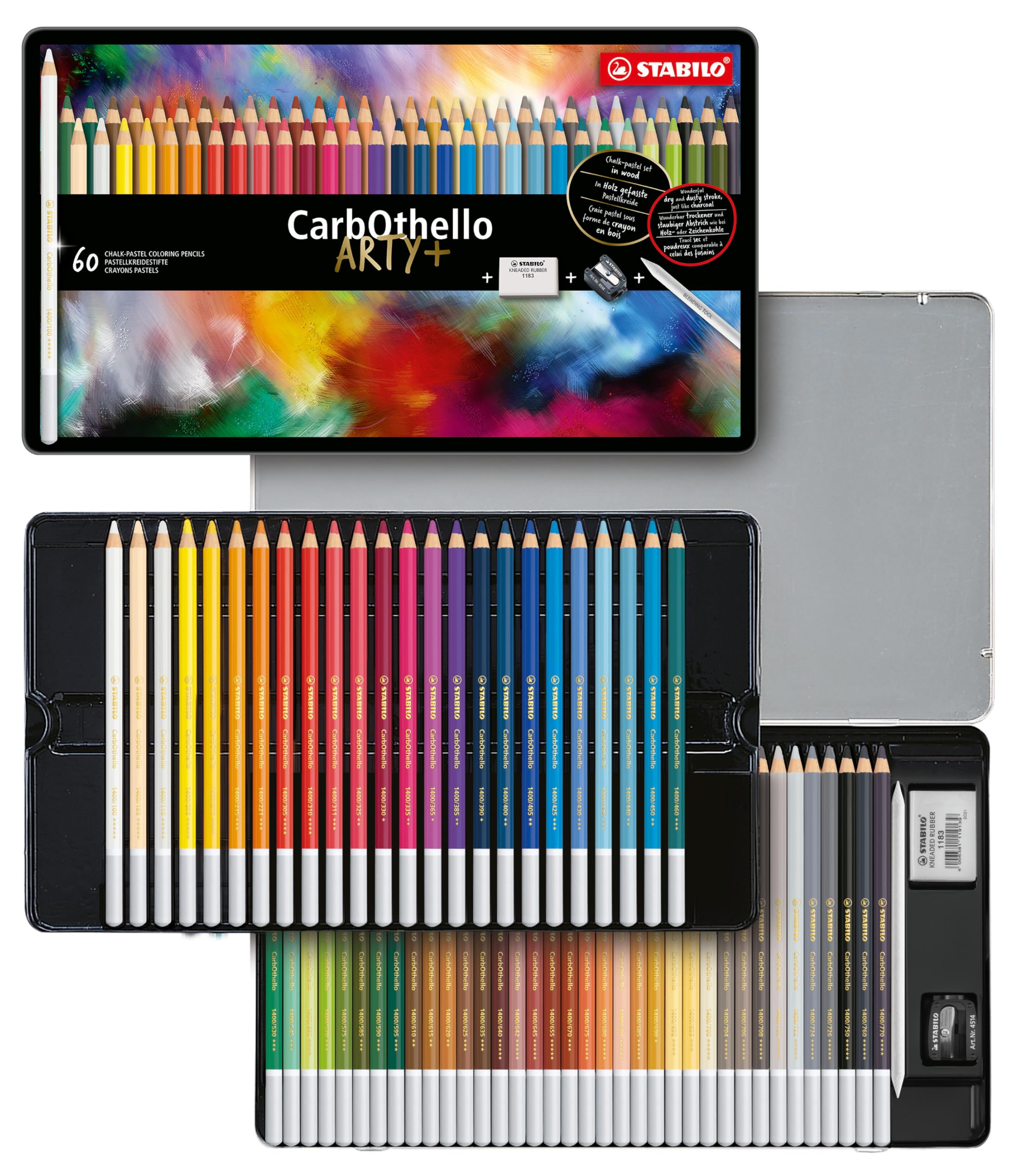 

STABILO Watercolor Pencils Carb Otero Set 60-Color 1460-6
