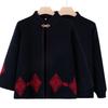 Middle-aged and Elderly People Have A Festive Wedding Banquet for Mothers Wearing Autumn and Winter Grandma Sweater Jacket Cardigan Two-piece Sweater
