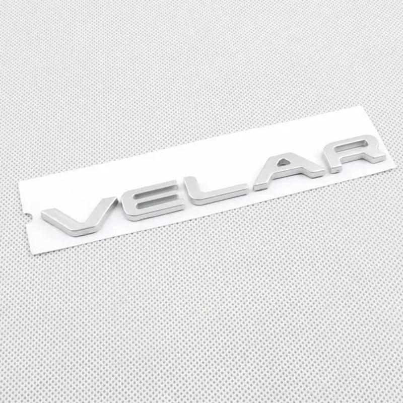 For L R R R RDYNAMIC VELAR letter badge car stickers rear boot refit accessories trunk logo decorate