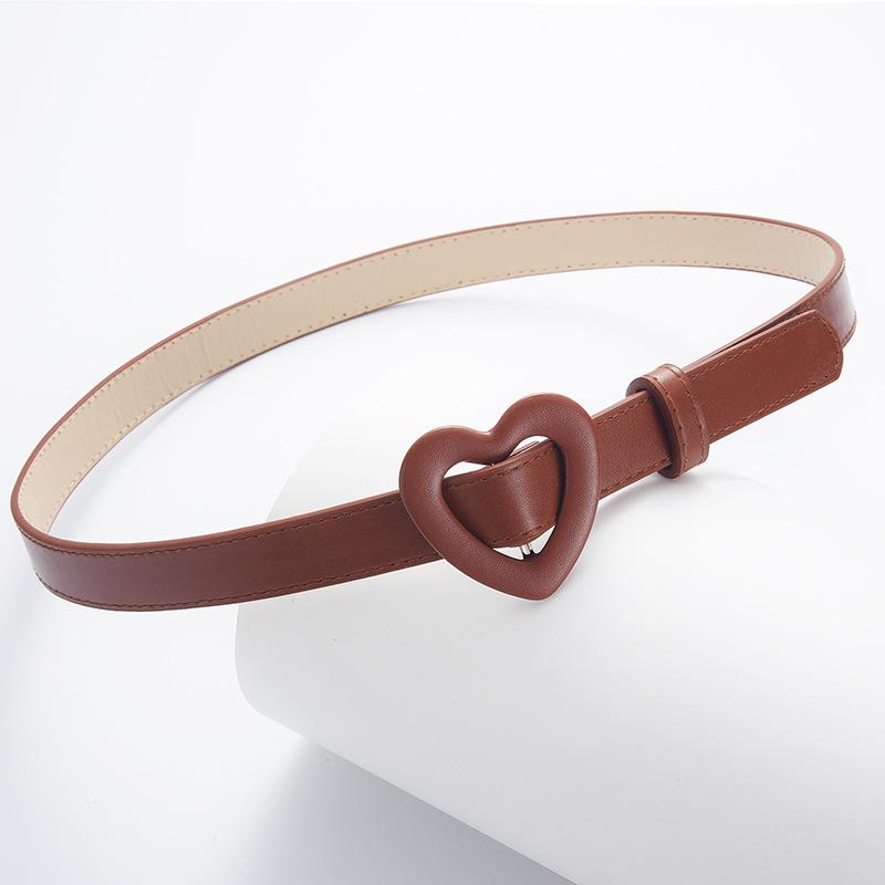 Shein Temu Exterior Decorative Children'S Belt Premium Casual Pin Buckle Pu Trouser Belt