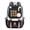 Capybara School Bag Cute Cartoon Capybara Backpack Large Capacity 26
