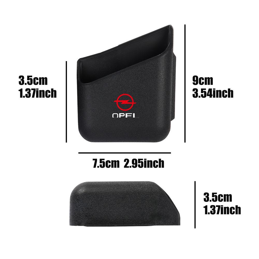 2pcs Car Storage Box Glasses Phone Holder Organizer Accessories For Opel Insignia Astra Antara Meriva Zafira Corsa Car Valve Cap Hy4