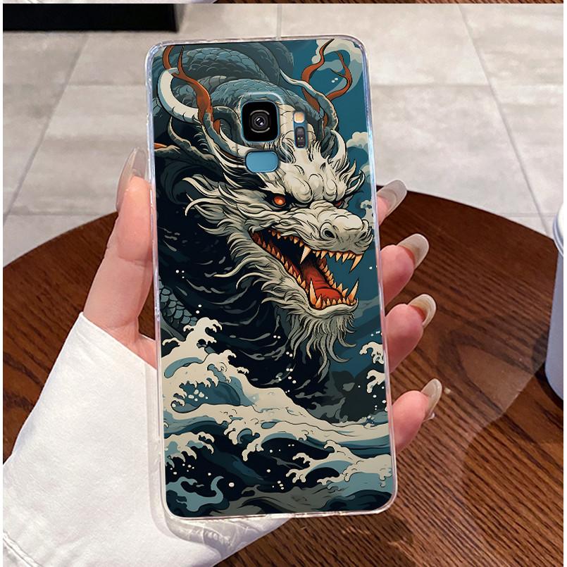 Hülle Für Samsung s9 Klar Luxus Niedlich Liebeshase Lustig TPU Weiches Silikon Rückseite Abdeckung Samsung S9+ / S9 Plus Schutzhülle