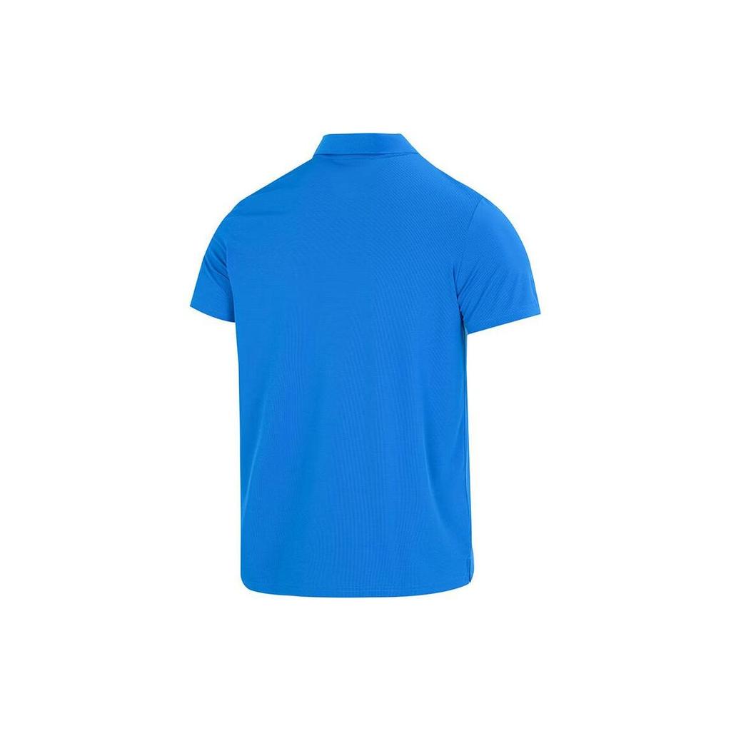 Under Armour Einfarbiges atmungsaktives gerades Polohemd Herren Oberteile Blau 23500507-436