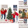 Caja Misteriosa de Cuenta Regresiva de Navidad Adorno de Granja de Vacas Con Decoraciones Acrílicas Para Decoración de Árbol Navideño