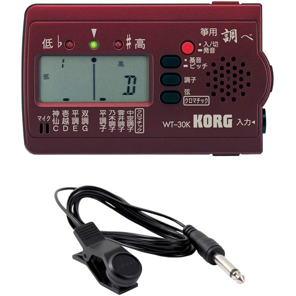 KORG WT-30K и Flanger FA-01 Тюнер для пианино и контактный микрофон Комплект