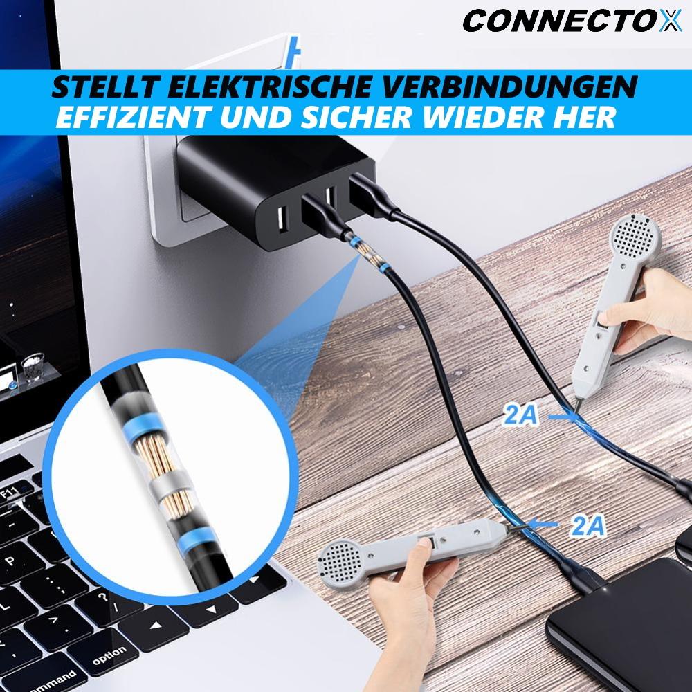 CONNECTOX Solder Connector Set Heat Shrink Connector Hose Cable Waterproof 50 Pieces