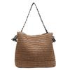 Large-capacity Tote Bag A Laid-back Single-shoulder Bag for Seaside and Beach Vacations and Commutes