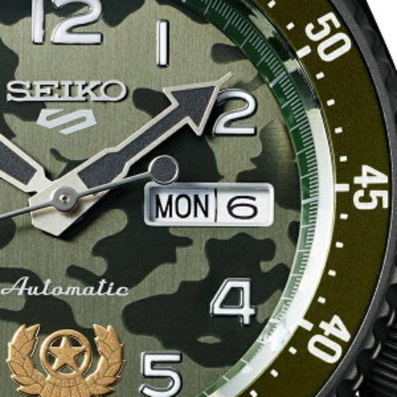 Seiko 5 Sports STREET FIGHTER V Limited Edition GUILE SBSA081